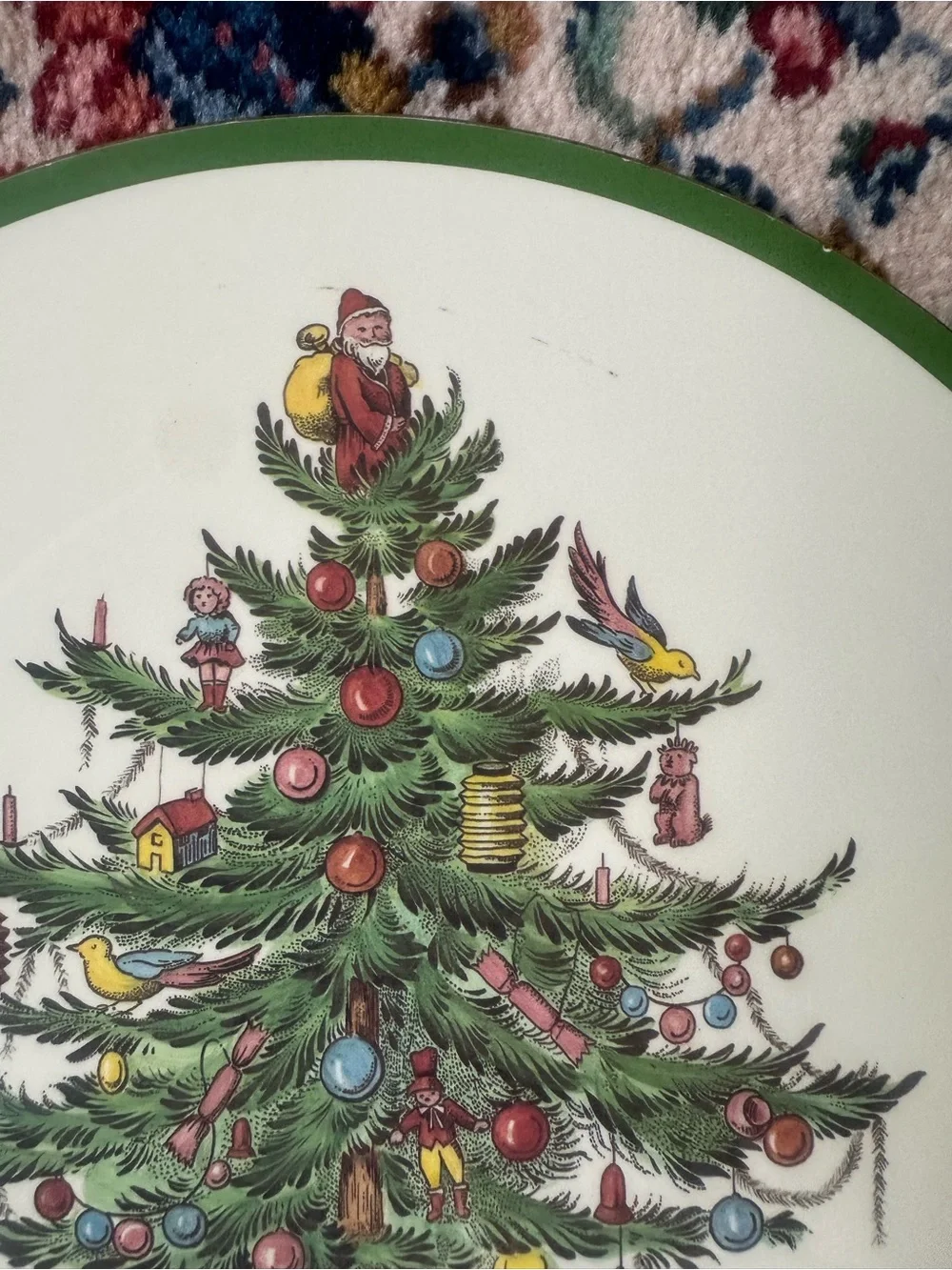 Spode Vintage Christmas Tree Trivet
